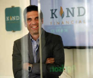 David Dinenberg is CEO of Kind Financial, which makes compliance and production-tracking software for the marijuana business. (Genaro Molina/Los Angeles Times)