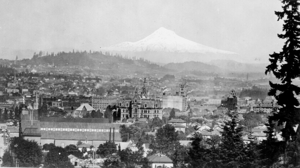 Portland in 1890. Some Oregon counties and cities want to freeze the state in time.